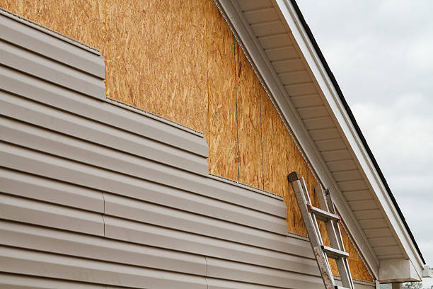 Professional Siding Contractor technician working in Richardson, TX